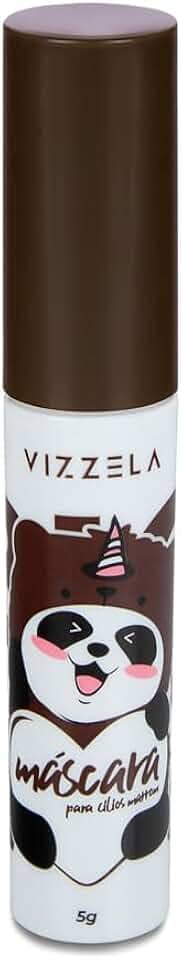 Máscara para cílios marrom Vizzela Big no Panda 5g