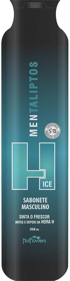 Sabonete Intimo Masculino H Ice 200ml - Hot Flowers