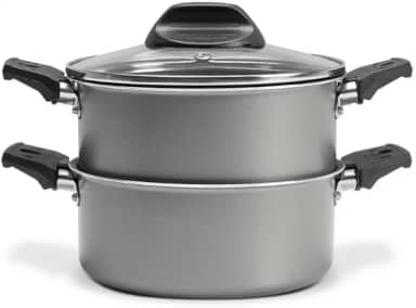 Brinox - Cozi Vapor com Tampa 1,45L Especiarias - Prata