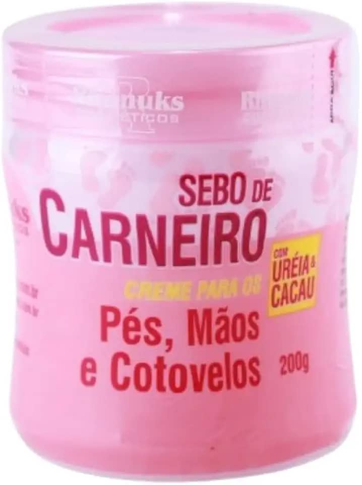 Sebo de Carneiro Pés, mãos Cotovelo Rachados Ressecados Asperos Secos Afina Pés Creme Hidratante