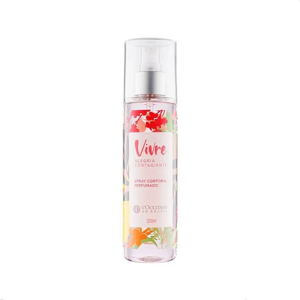 Spray Perfumando Vivre Alegria Contagiante L'occitane au Brésil 200ml