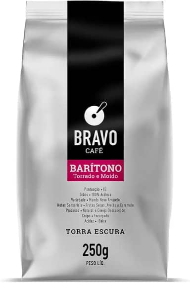 Bravo Café Barítono Torrado e Moído 250g