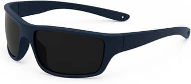 Óculos de Sol Esportivo Masculino, Polarizado, Proteção UV400, Armação Preta, Para Pesca