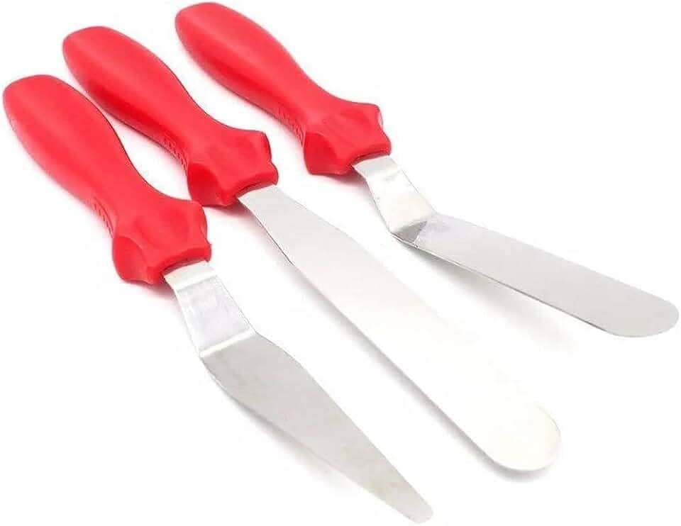 Espatula Para Bolo Inox Confeiteiro Ganachear Confeitaria