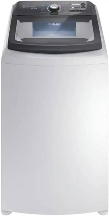Máquina de Lavar Electrolux 14,5kg Branca Efficient Cesto Inox Jet&Clean 220v LEE15
