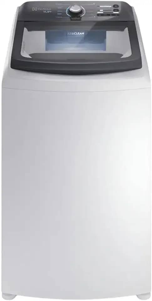 Máquina de Lavar Electrolux 14,5kg Branca Efficient Cesto Inox Jet&Clean 220v LEE15