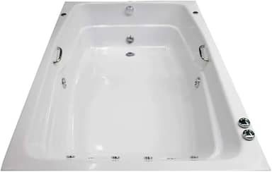 Banheira Dupla 170cm Premium Acrilbath Ouro Fino