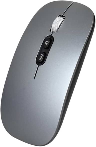 Mouse SILENCIOSO SLIM RECARREGÁVEL Bluetooth Para todos Notebook Dell - Lenovo - HP - ASUS - LG e Microsoft Surface