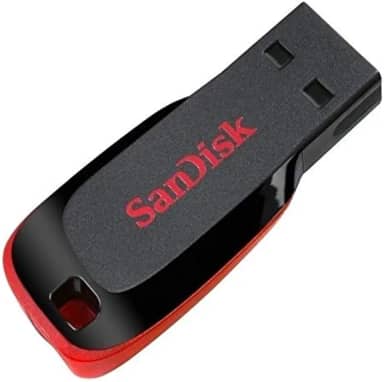 Pen Drive USB Flash Drive Cruzer Blade 128GB Sandisk