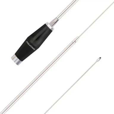 ANTENA MINI MARINOX PARA RÁDIO PX 11, 12 E 13 METROS COM PROLONGADOR 60CM B-2005P60 - AQUARIO