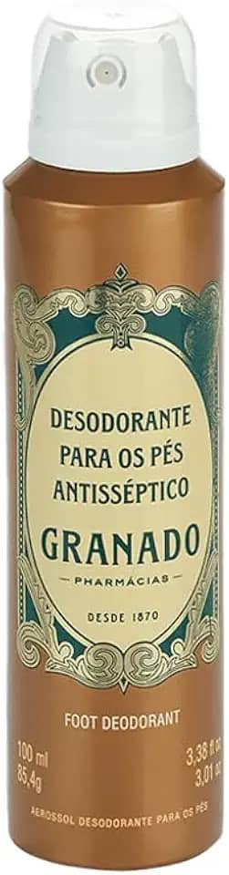 Granado Desodorante Aerossol Para Pés, Tradicional Dourado, 100ml