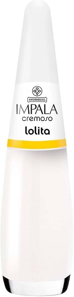 Esmalte Lolita, Impala Cosmeticos, Branco