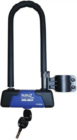 Cadeado Trava Tipo U-Lock Ul 10/285 para Bicicleta e Motocicleta Papaiz