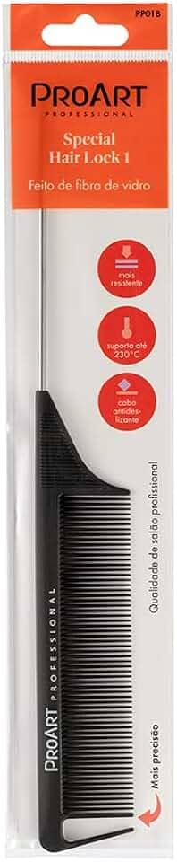 Proart Pente Especial Hair Lock Cabo Metal - Proart