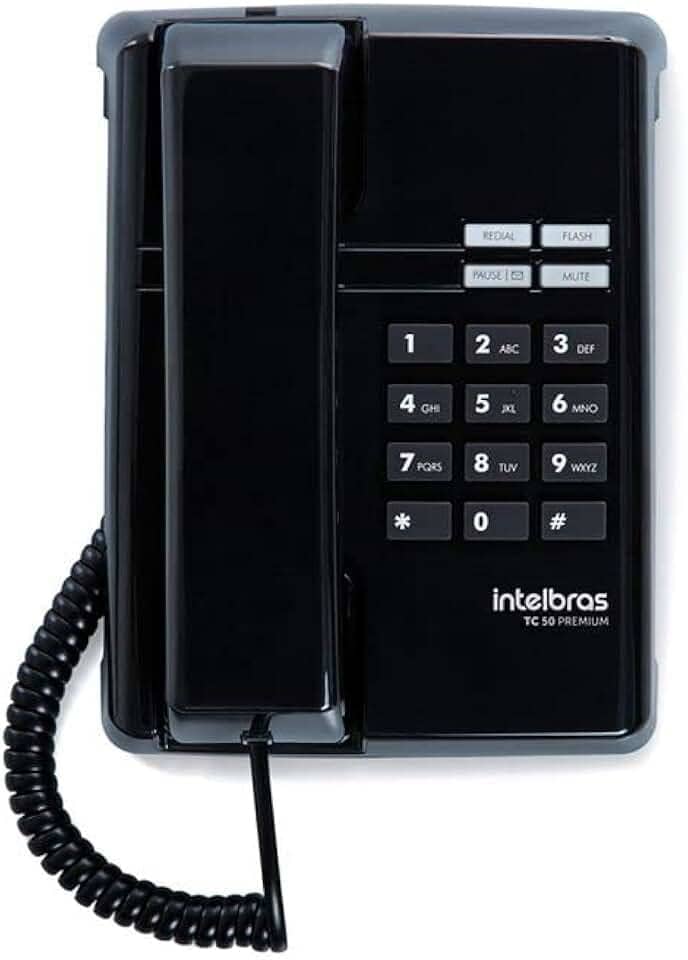 Telefone TC 50 Premium Preto Intelbras