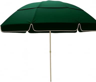 Guarda Sol Gigante Mor 2,40m para Praia Grande e Piscina, Sombrinha de Praia com Proteção UV e Vento, Guarda Sol Respirável Verão