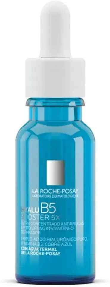 La Roche-Posay, Hyalu B5 Booster 5X Triplo Ácido Hialurônico Puro Vitamina B5 E Cobre Azul Para O Rosto E Pescoço Efeito Lifting, 15ml