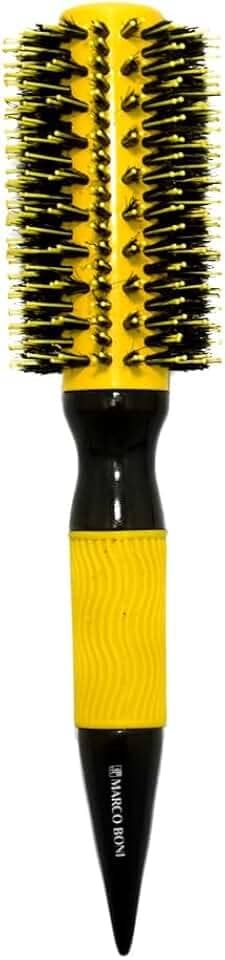 Escova Profissional Thermal Ceramic Yellow Basic 57 Mm, 7333, Marco Boni, Amarelo