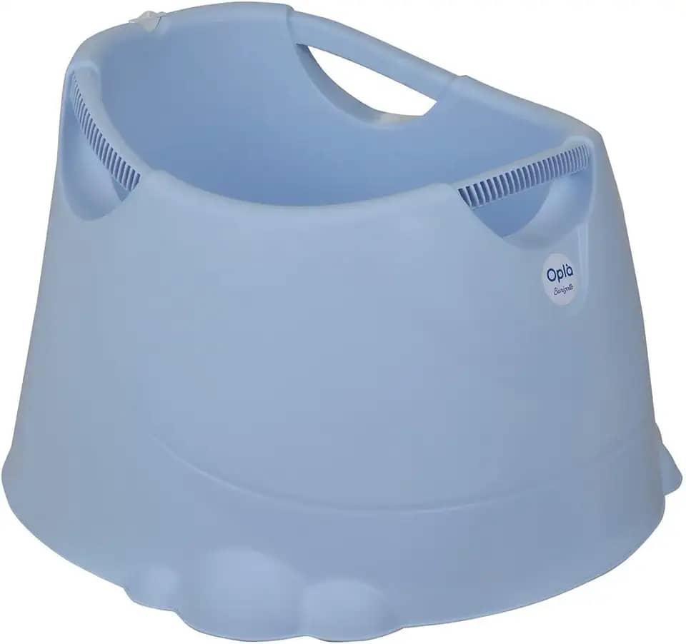 Ofurô para Bebê Burigotto Oplà de 12 Meses até 25 Kg Baby Blue Azul