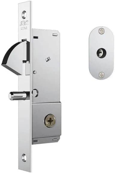 Fechadura Inox Alavanca Roseta Externa Tetra 1940