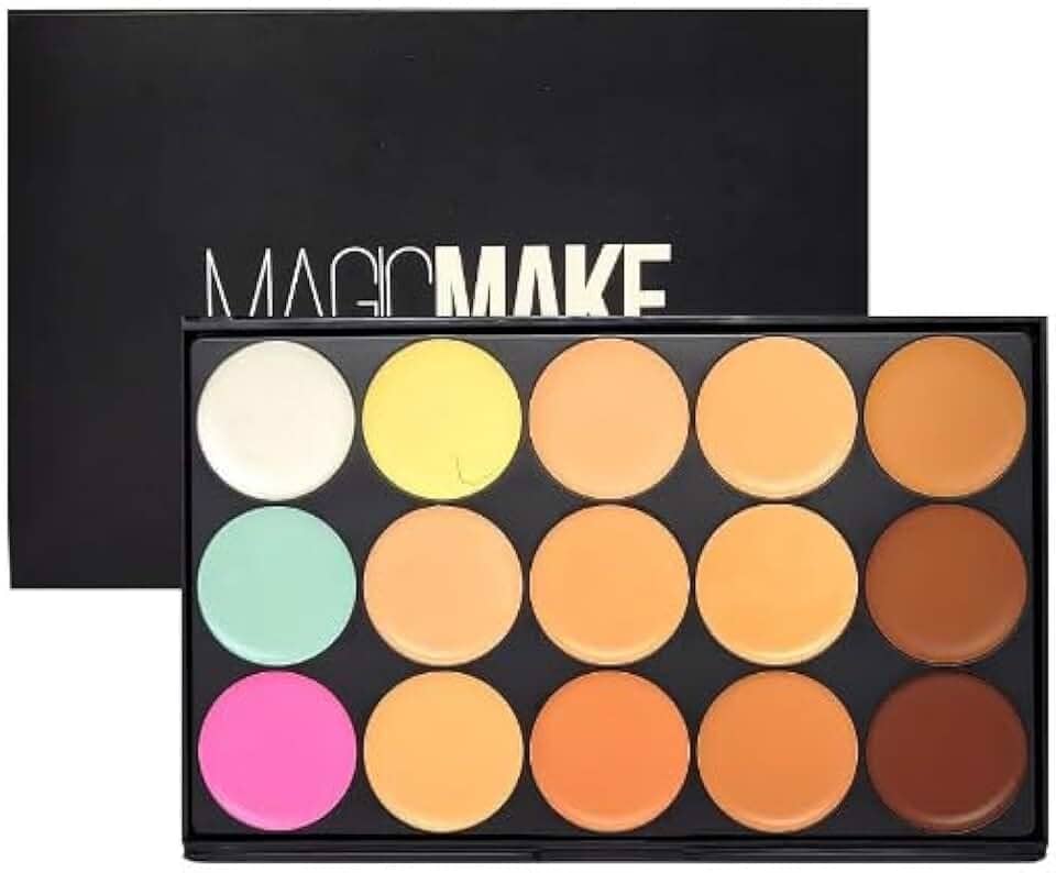 Paleta De Base Corretivo 15 Cores Maquiagem Profissional
