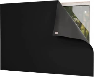 Cortina Painel Blackout com Fixador 100% Blackout (Preto, 1,40 m x 1,40m)