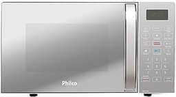 Micro-ondas Philco 20 Litros Limpa Fácil Espelhado Branco PMO23EB - 220V