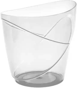 Champanheira Balde de Gelo em Acrílico 7L - Super Resistente para Festas, Bares e Eventos - Presente Criativo - Capacidade 02 Espumantes ou 06 Long Neck Cerveja