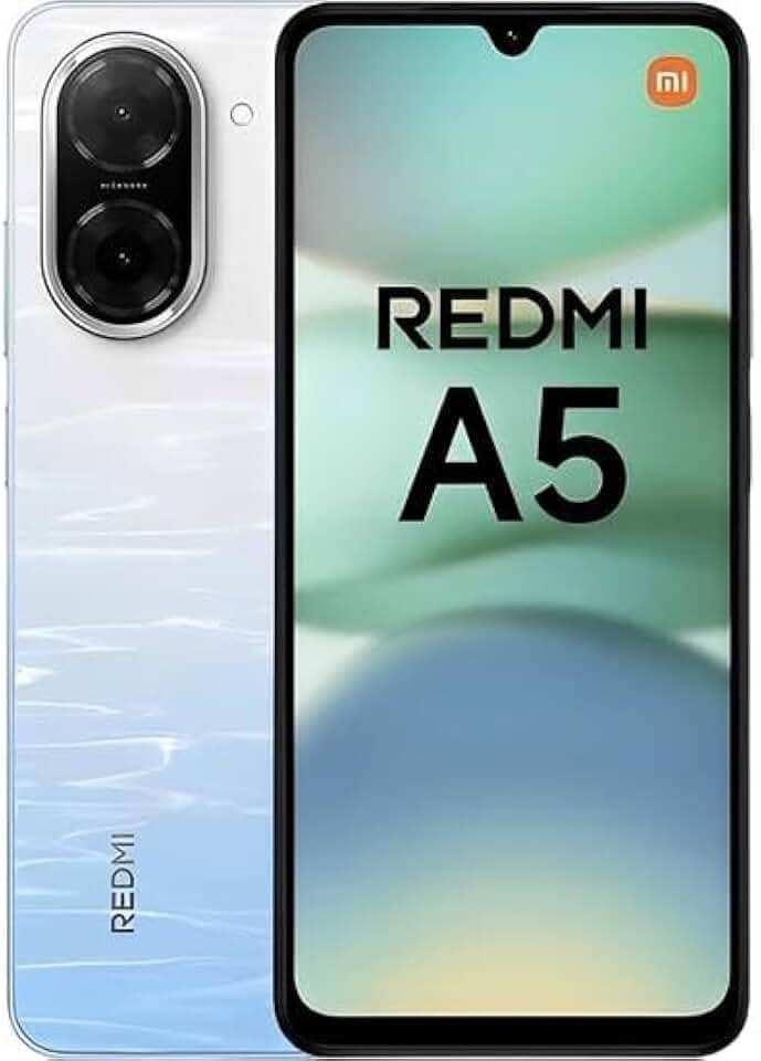 Smartphone Xiaomi Redmi A5 128GB 4GB RAM Dual SIM Tela 6.88" - Azul Ocean Blue [25028RN03L]