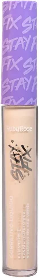 Corretivo Líquido Stay Fix - HB9121 - C00 - RUBYROSE 3,9ml