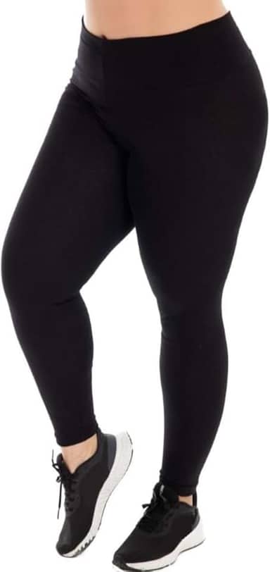 Calça Legging Plus Size Suplex Basica - Abafarto