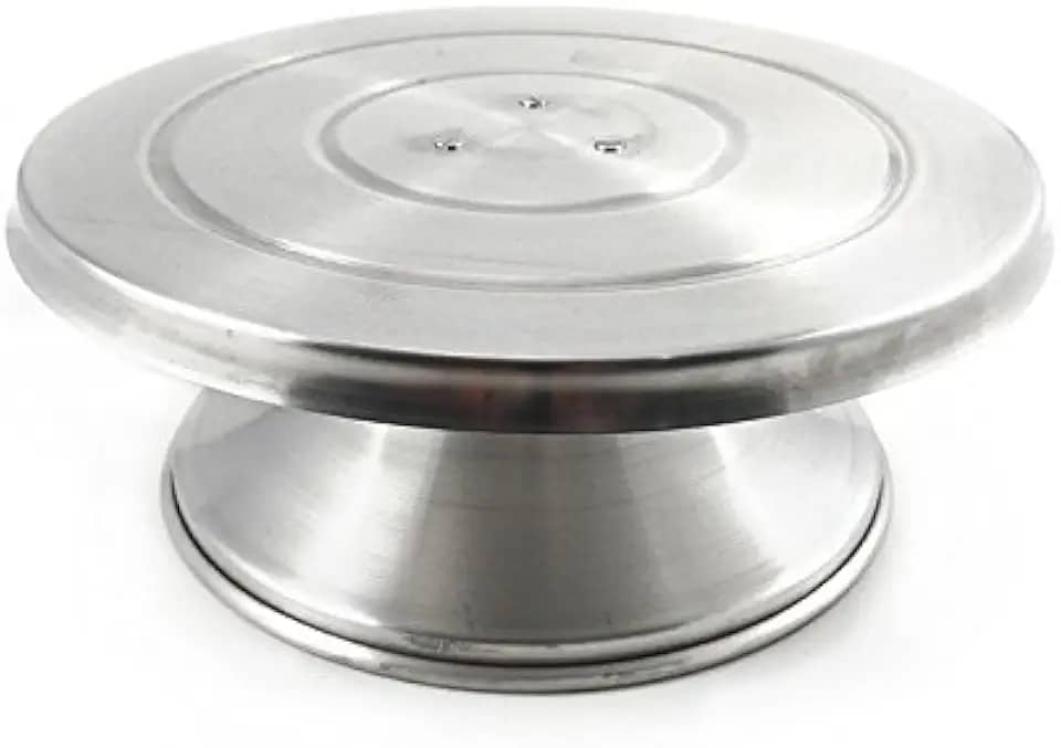 Prato Giratório Suporte Bailarina Para Decorar Bolos E Torta