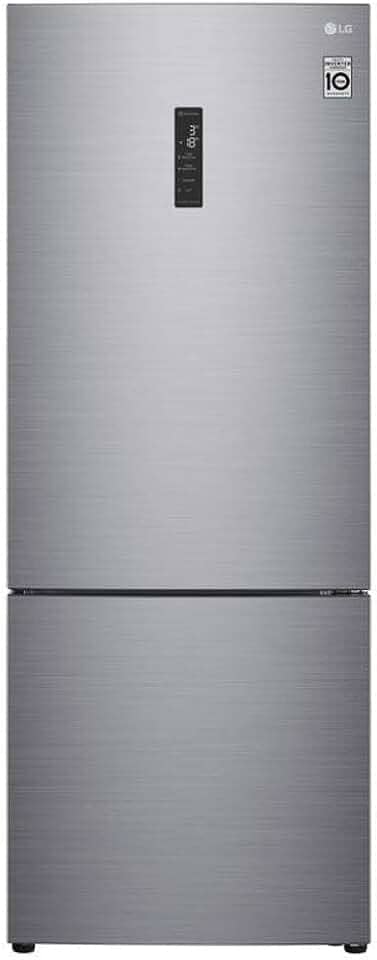 Refrigerador LG Bottom Freezer Inverse 451L Platinum 110V GC-B569NLLM