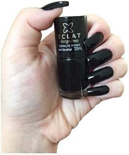 Esmalte Eclat 7-FREE Preto Vibe (Cremoso)