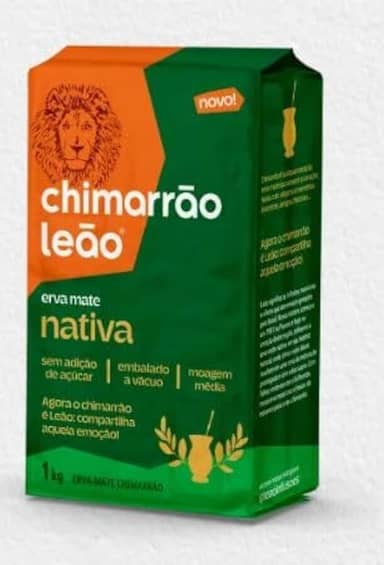Chimarrão Leão Erva Mate Nativa a Vácuo 1 Kg