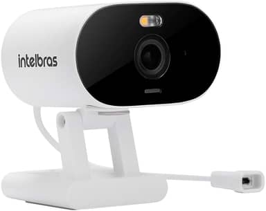Câmera Externa Inteligente Full HD Wi-fi Full Color iME 500 Branco Intelbras