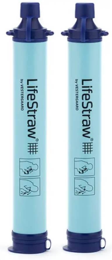 LifeStraw Filtro de água pessoal para caminhadas, acampamento, viagens e preparação para emergências