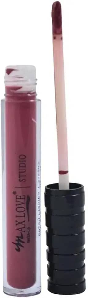 Batom Líquido 24H Confort Max Love - Longa Duração, Matte, Alta Pigmentação, Cor 723 - Maquiagem Cosméticos