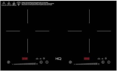 Cooktop de Indução HQ 2 Bocas Portátil 3500W Preto HQ-IDE3502S 220V