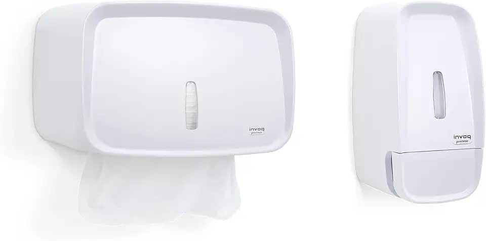 Porta Papel Toalha Saboneteira Liquido Dispenser Invoq Luxo