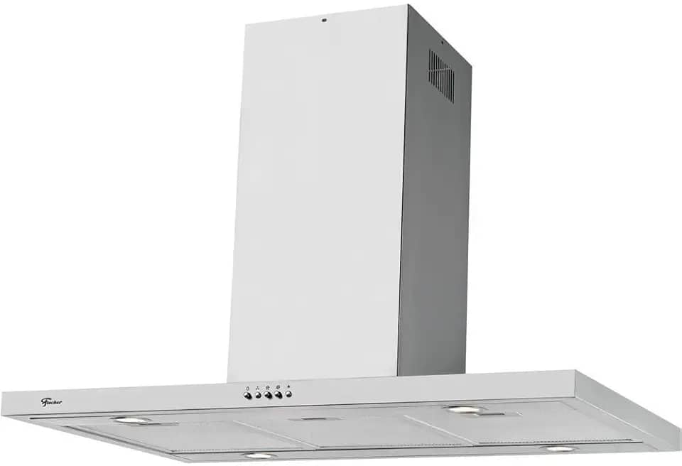 FISCHER COIFA DE ILHA TRADITION LINE 90CM INOX 127V - 17789-19175