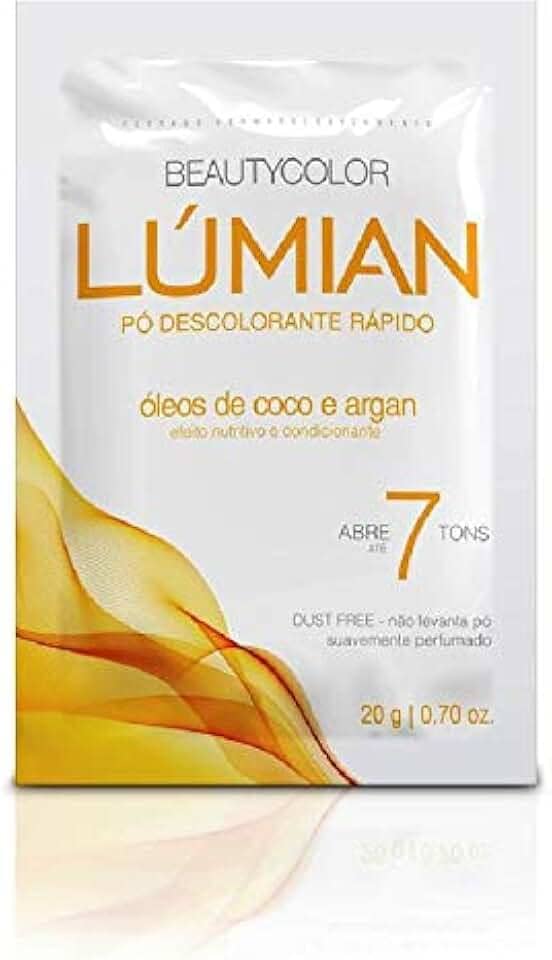 Pó Descolorante BEAUTYCOLOR - Óleos de Coco e Argan 20g