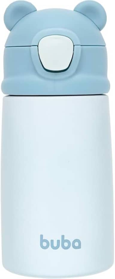 Buba, Copo Térmico Parede Dupla Ursinho Azul