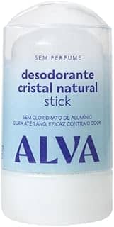 Desodorante Cristal Stick Vegano 60g Alva