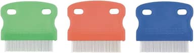 PENTE FINO ANTIPULGAS EM ACO CORES SORTIDAS 6 X 5,5CM - CM48