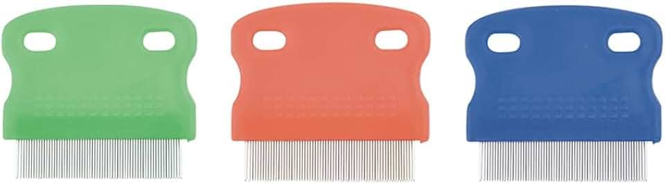 PENTE FINO ANTIPULGAS EM ACO CORES SORTIDAS 6 X 5,5CM - CM48