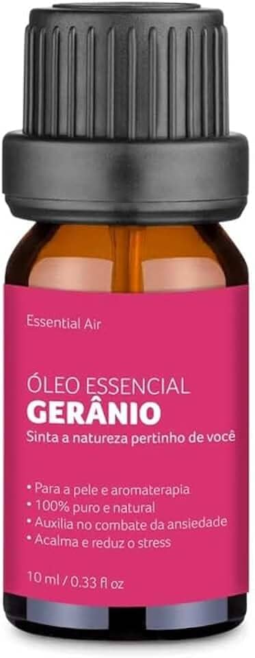 Óleo Essencial de Gerânio Relaxar 10ml Multilaser Saúde - HC125