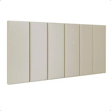 Cabeceira Painel Suspensa Julia Estofada Suede Para Cama de Casal 1,40 (Areia) - Lojas RPM