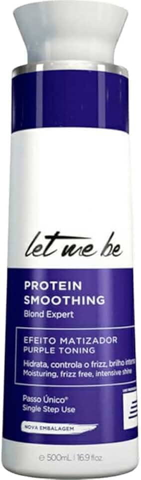 Let Me Be Protein Smoothing Blond - Escova Progressiva Passo Único Matizadora 500ml