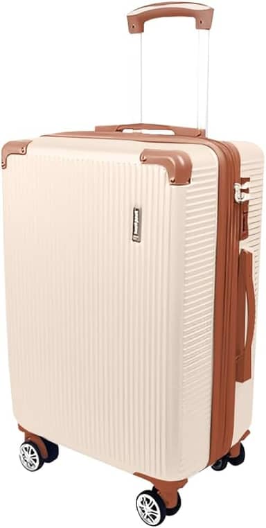 Mala Bordo 10kg Bagagem de Mão Expansivel Padrão ANAC com 4 Rodas duplas 360° Porta Copo Cadeado AntiFurto Mala de Viagem Alça Lateral com Divisória, Leve Resistente